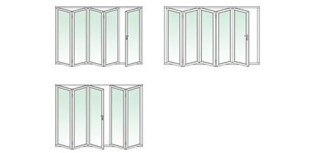 5 Door Bi-fold Sets
