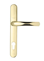 Security handle lever gold YSHLL-PG