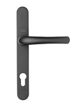 Security handle lever black YSHLL-BL
